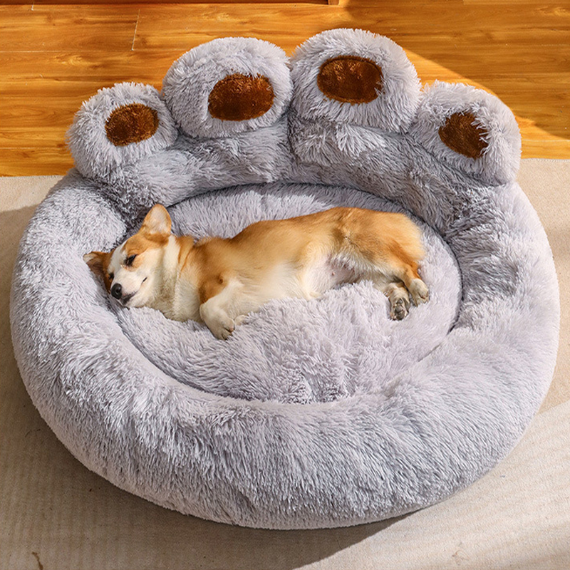Myk hundeseng store kjæledyrprodukter hundesenger små sofa kurver kjæledyr kennel matte valp katter forsyninger kurv teppe tilbehør
