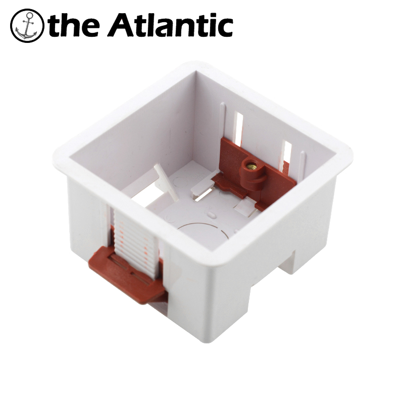 Electrical Box Dry Lining Box For Drywall / Gypsum Board / Plasterboad 46mm Depth Wall Socket Box Wall Switch Box Cassette