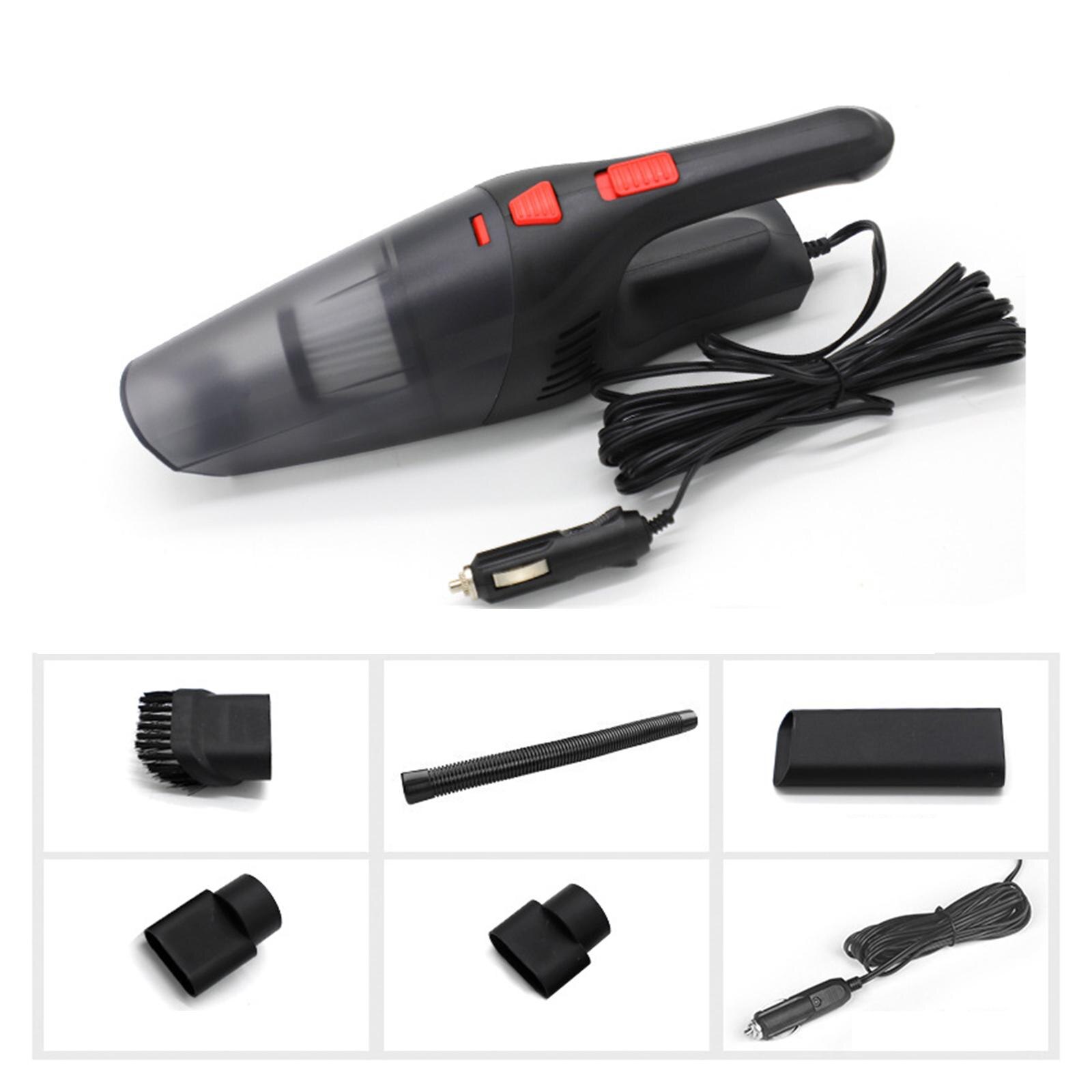 Handheld Auto Staubsauger 6000Pa 5 Düsen Trocken Nass Verwenden Tragbare Verdrahtete Drahtlose Auto Staubsauger für Heimat Fahrzeug teile