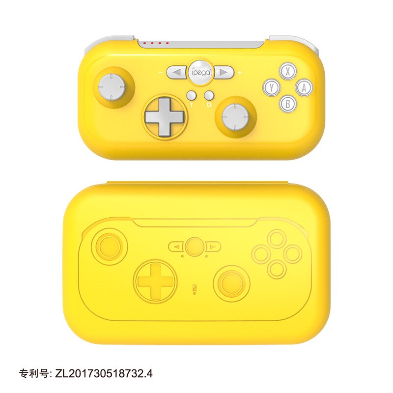 Ipega PG-SW021 Draadloze Bluetooth Game Controller Voor Nintendo Switch Games Accessoires Voor Ns Schakelaar Controller Joystick: YELLOW