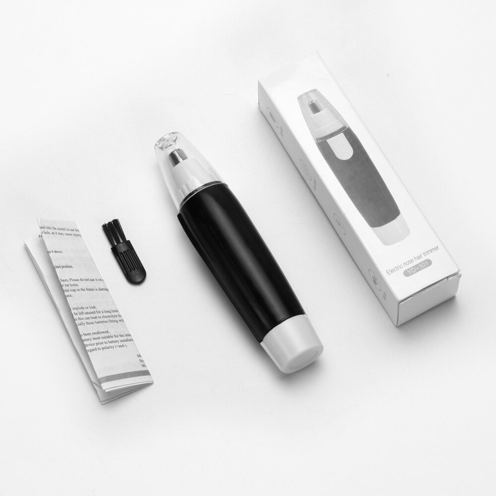 Electric Nose Hair Trimmer Eyebrow Removal Neck Ear Face Care Shaving Clipper Tool Man and Women