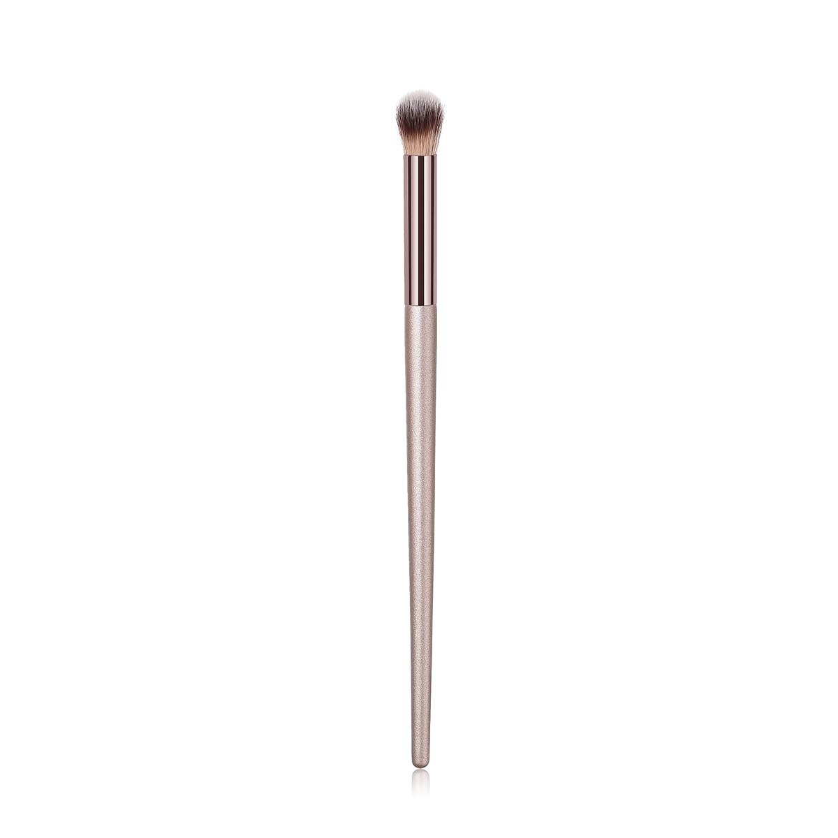 1pc champagne makeup børster træ foundation kosmetisk øjenbryn øjenskygge børste makeup børste sæt værktøjer: A8
