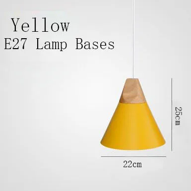 Tre, jern, flere typer pendellamper til spisestue, kjøkkenøy, stue, ledet-lampe, loft, hengende makaron-belysning: Lys gul / Lys gul