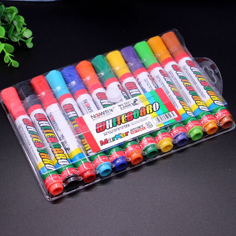 12 farben weiß Gremium Marker stift freundlicher zeichnung Marker bunte büro stift flüssigkeit kreide löschbaren glas keramik Marker erasble: Ursprünglich Titel