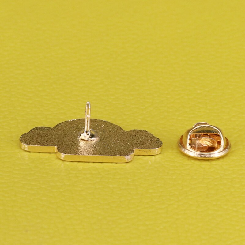 Cute cloud sun pin positive attitude perfect for inspiring loved ones through happy & uneasy time add dash of joy to tricky days