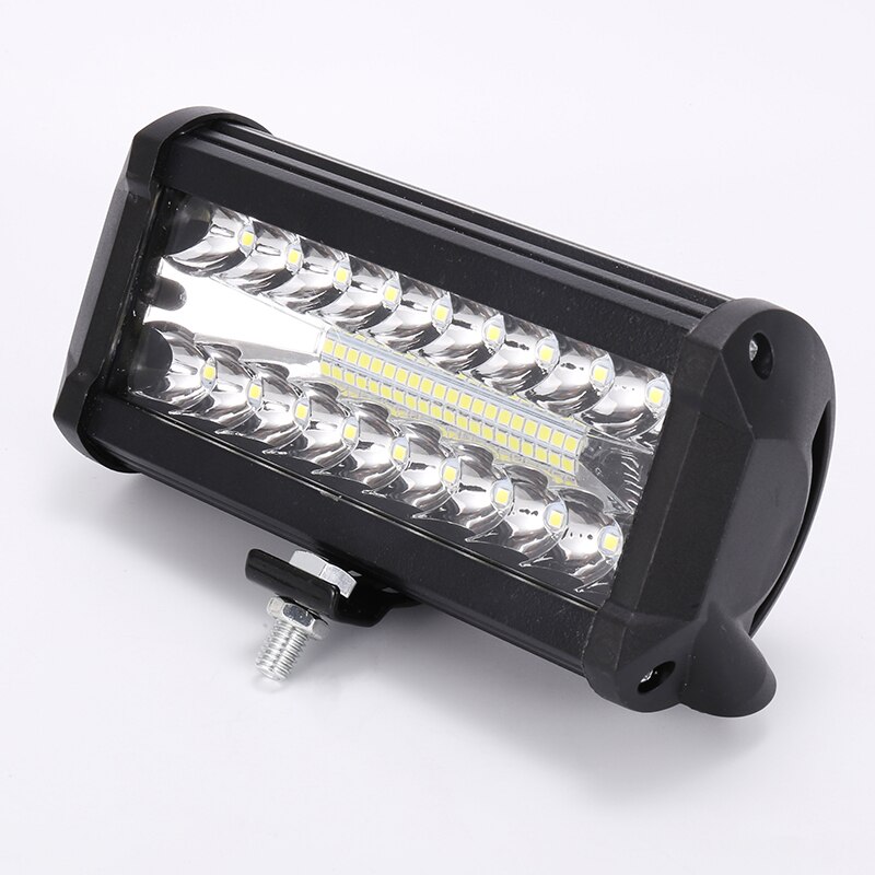 12-24V Auto Led Verlichting Voor Tow Truck Voertuig 4X4 4WD Auto Suv Atv Offroad 7 Inch 120W Auto Spots Led Licht Bar