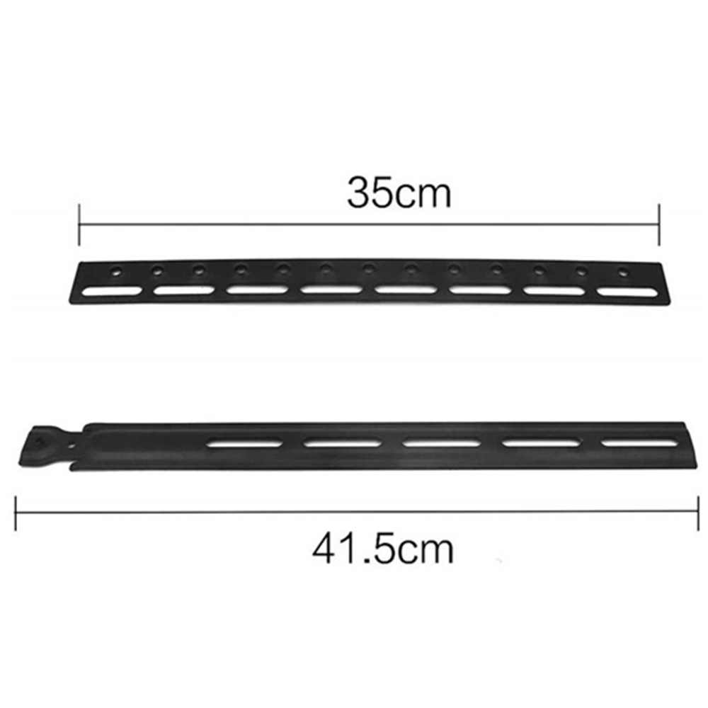Hyasia tv soundbar monterer soundbar beslag til montering over eller under tv'et justerbar arm passer til ingen boring mount holder stand