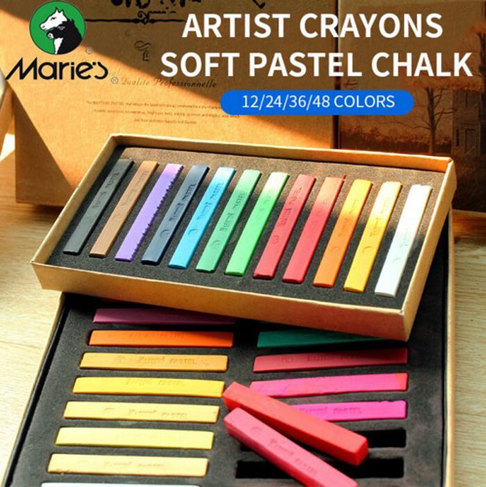 Pintura de tiza de de 24 colores, tiza para el cabello de Color Popular, lápiz de colores de pintura crayón de tinte para el cabello de