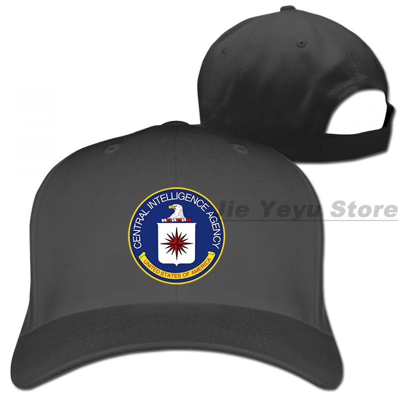 CIA Central Intelligence Agency USA Baseball cap men women Trucker Hats adjustable cap