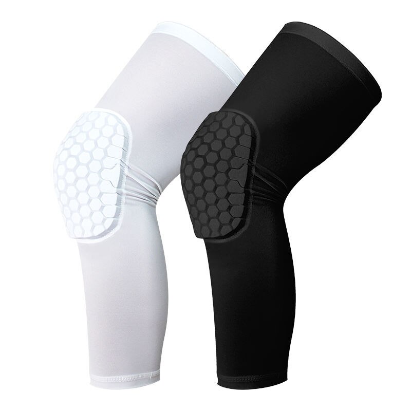 Basketball Knee Pads Honeycomb Elastic Kneepad Compression Sleeve Foam