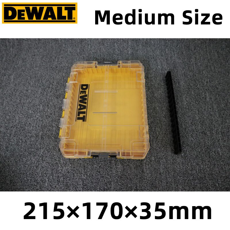 Dewalt Originele Gereedschapskist Tough Case Kleine Medium Onderdelen Accessoires Opslag Boor Onderdelen Bit Box Stapelbaar Combinatie Toolkit: Medium Size 2