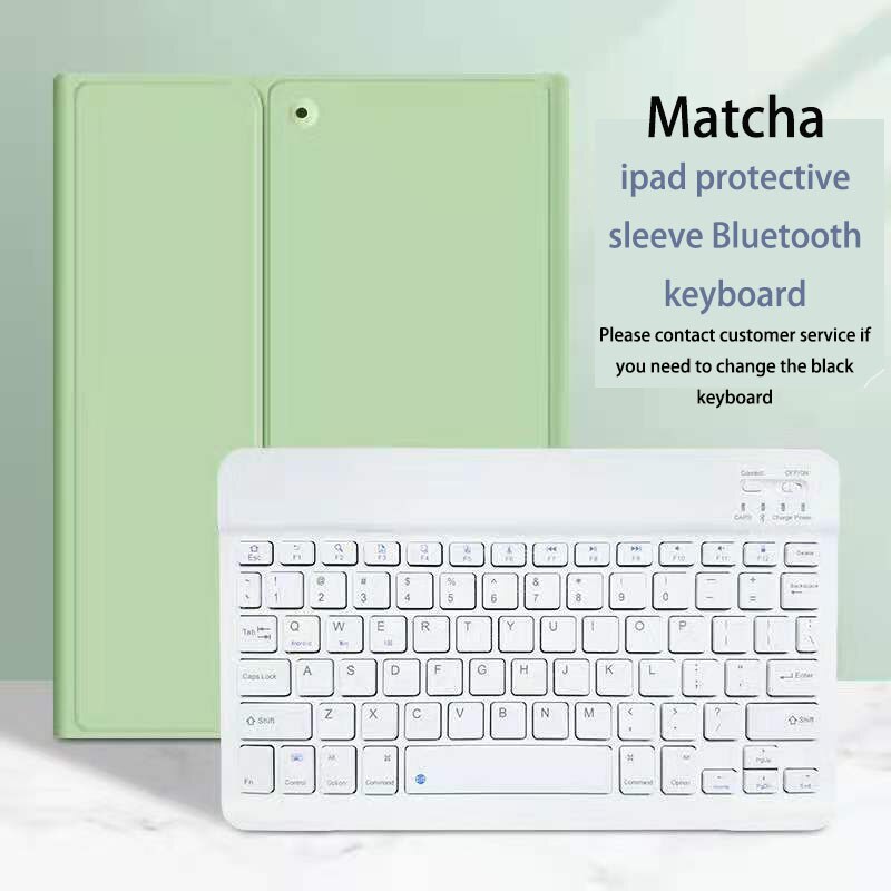 Protective sleeve Bluetooth keyboard Teclado Touchpad For 2019ipad 10.2/pro 10.5/air3 Wireless Bluetooth Keyboard iPad Keyboard: Matcha