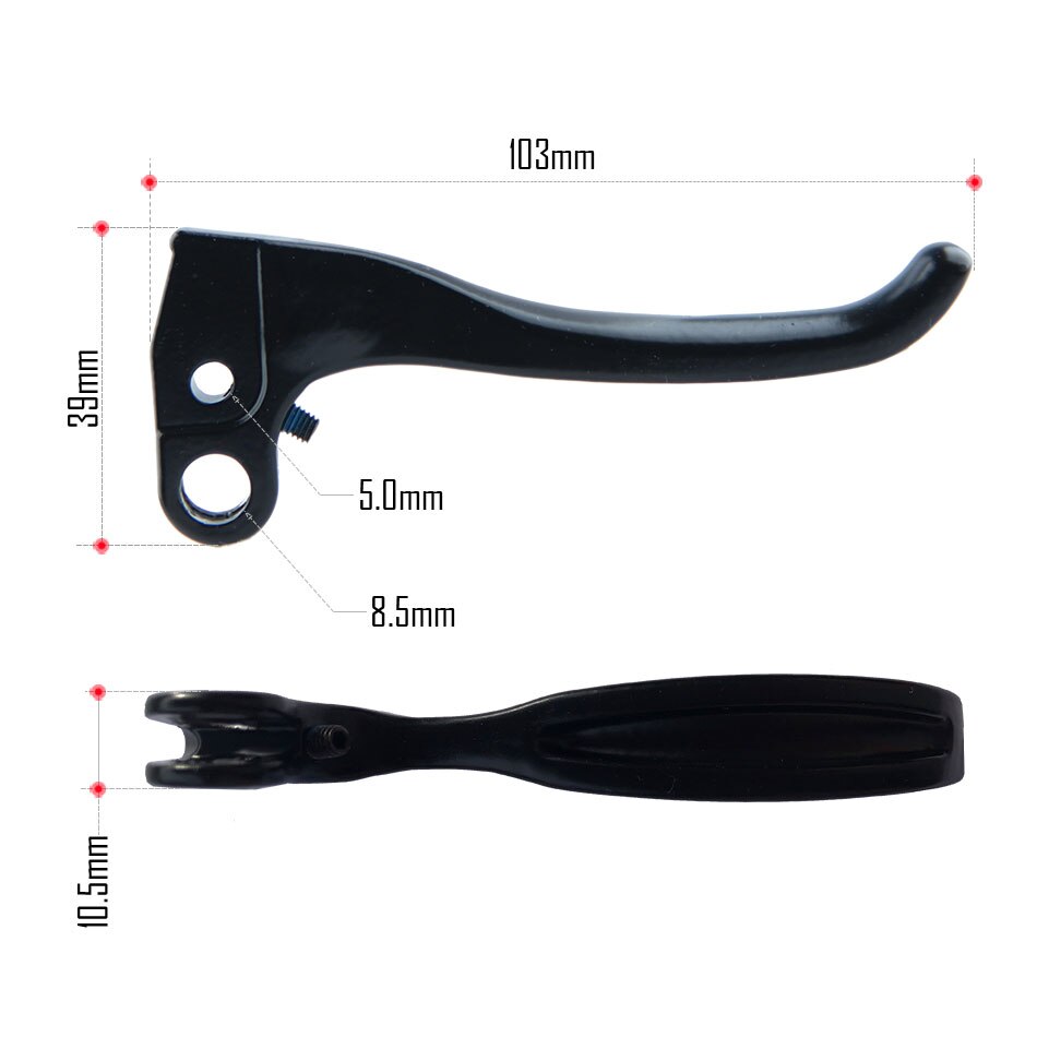 Goodtaste Xod Hendel Reparatie Onderdelen Handvat Fiets Berg E-Bike Elektrische Scooter Mtb Hydraulische Rem Accessoires Aluminium