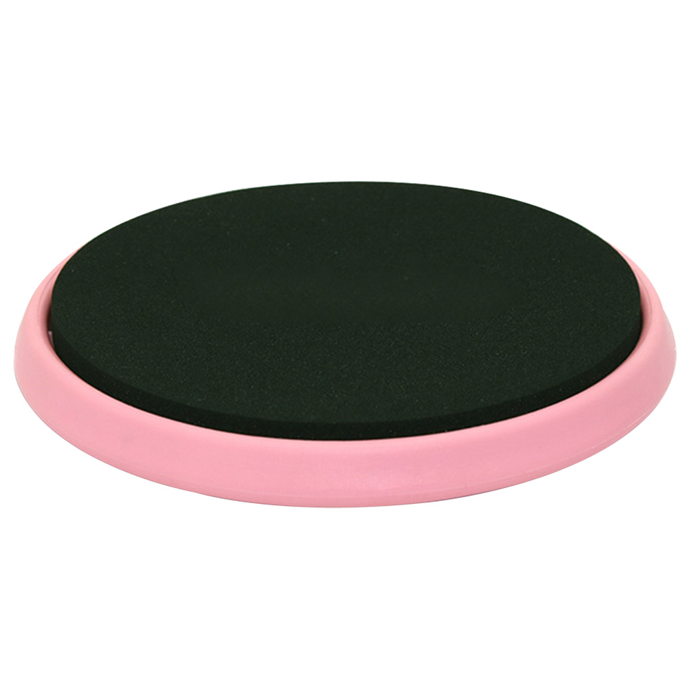 Accesorio de baile, disco giratorio de Ballet portátil, patinaje artístico, equipo de gimnasia redondo de plástico para el hogar: Rosa
