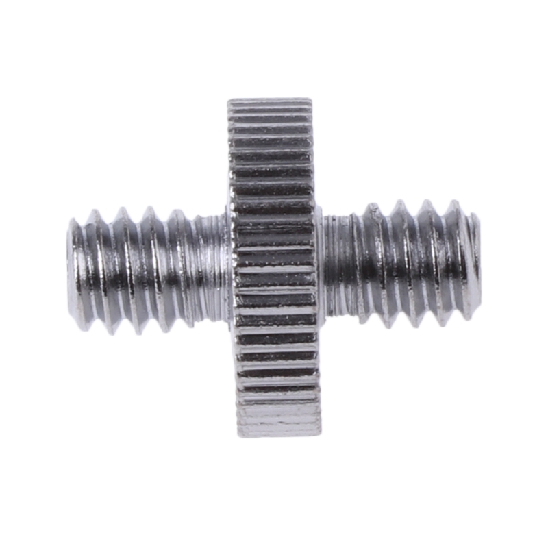 Double-headed 1/ 4\" Male Screw Thread Convert Adapter For Camera Tripod Ballhead