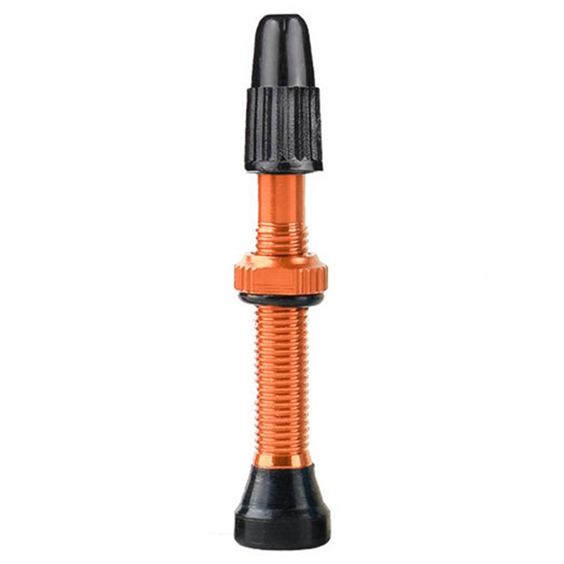 Sykkel 1pc 40mm presta ventil for road mtb sykkel tubeless dekk messing kjerne legering stamme tubeless tetningsmiddel kompatibel: Eller