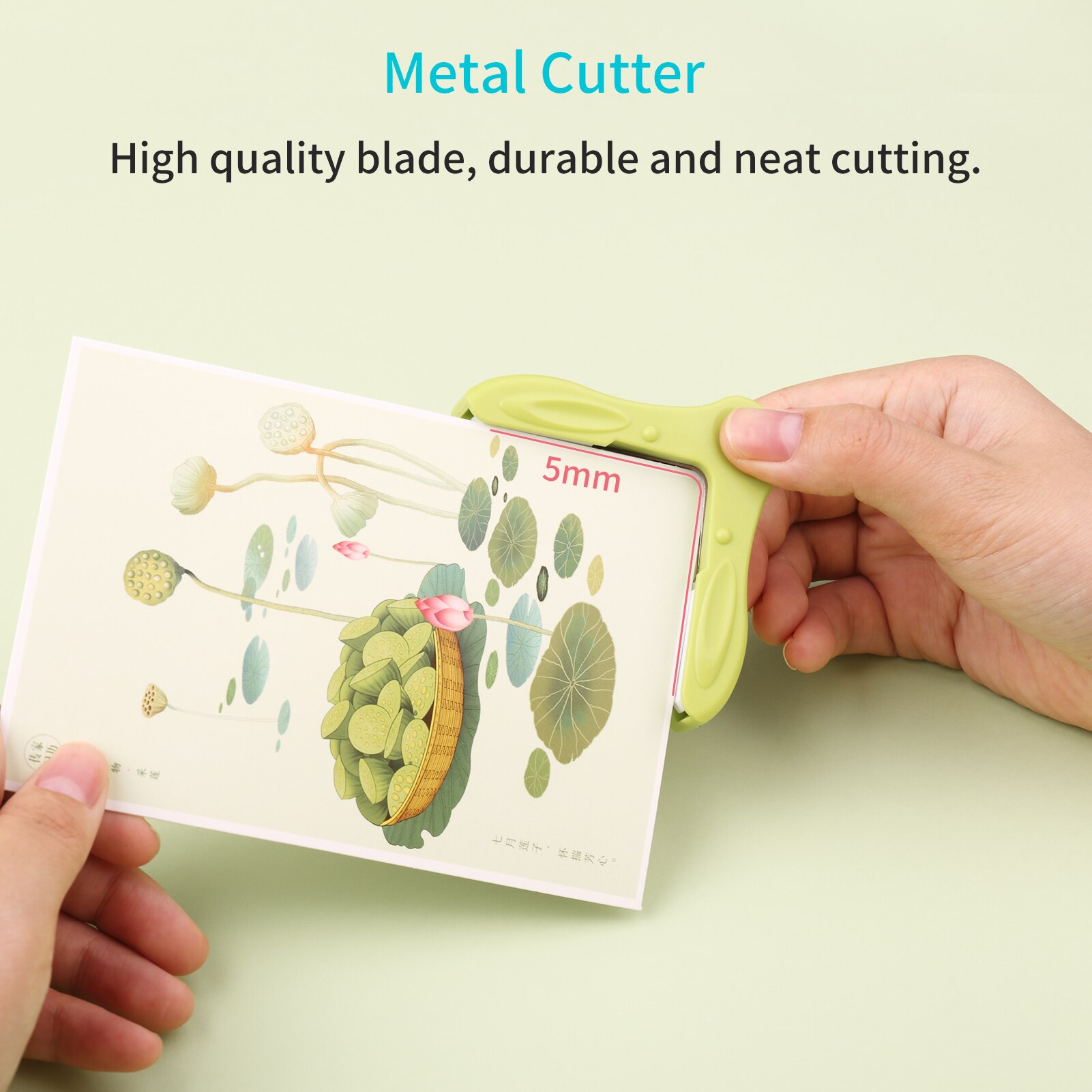 KW-triO Corner Rounder Punch R5mm Round Corner Trimmer Cutter for Card Photo Paper Laminating Pouches