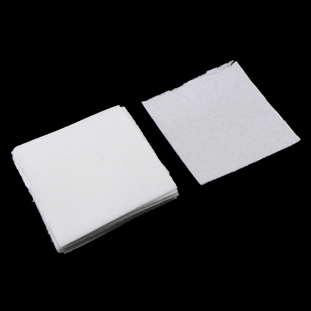 10 Sheets Microwave Kiln Glass Fusing Paper Ceramic Fiber White for Glass Art Jewelry Making