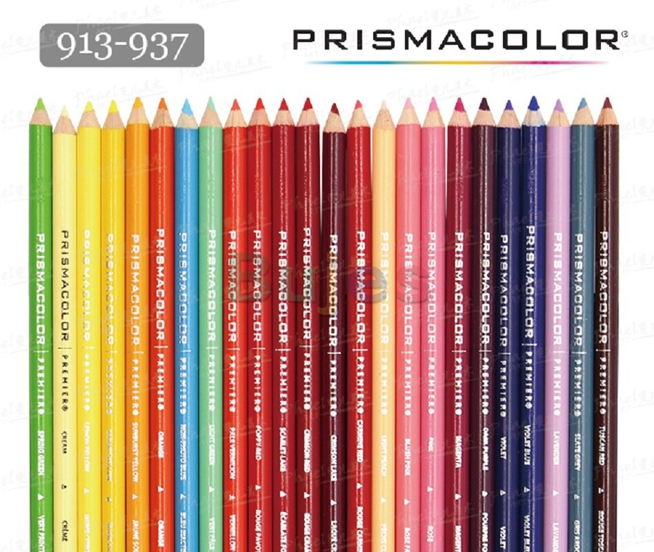 Original Prismacolor premier Oily Colored Pencils Single color PC913-937 Water Color Lapices Lapis De Cor For Adult Coloring