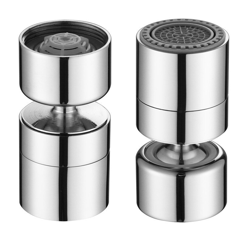 Kitchen Sink Aerator ABS/Copper Big Angle Swivel Faucet 2 Function Faucet Accessories Tip Filter Foamer Aerators