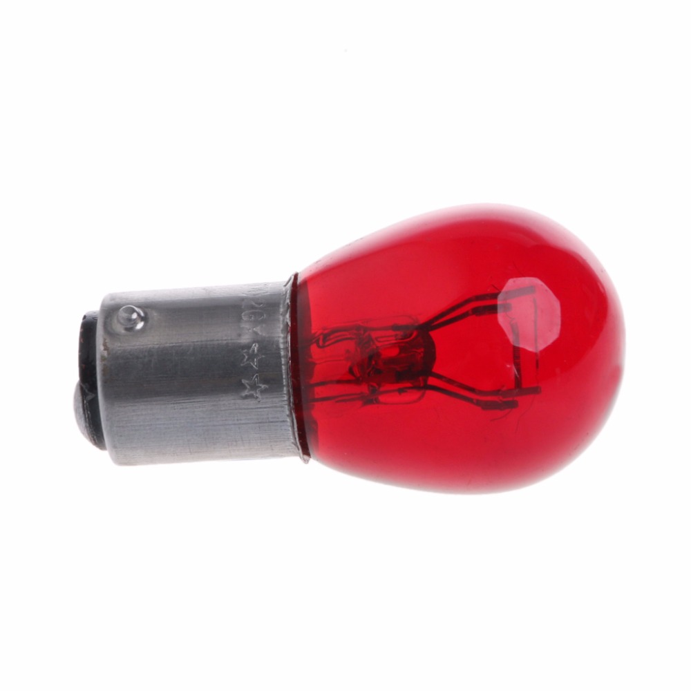 S25 5w 1157 rum 15d dc 12v bil baglygte bremselys stop blink pære bil lys samling røde pærer