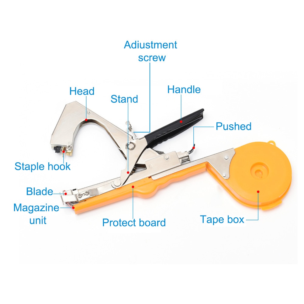 Hand Tying Binding Machine Plant Tying Machine Branch Garter Plants Minced Vegetable Tape Tool Tapener Tapes Garden Garden Tools