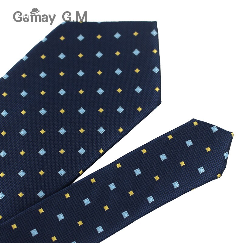 Männer Krawatten für Geschäft Formale Hochzeit Krawatte für Männer 8cm Streifen Punkte Krawatte Anzüge Krawatte Jacquard Krawatte