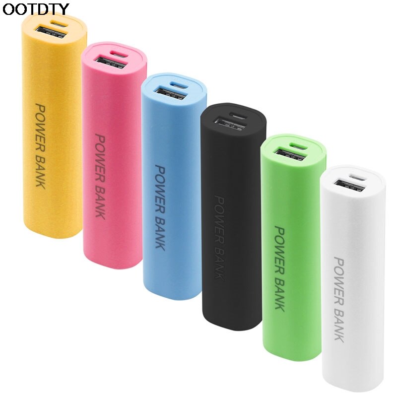 DIY USB 1x18650 Mobiele Power Bank Case Charger Pack Doos Batterij Draagbare # L060 #