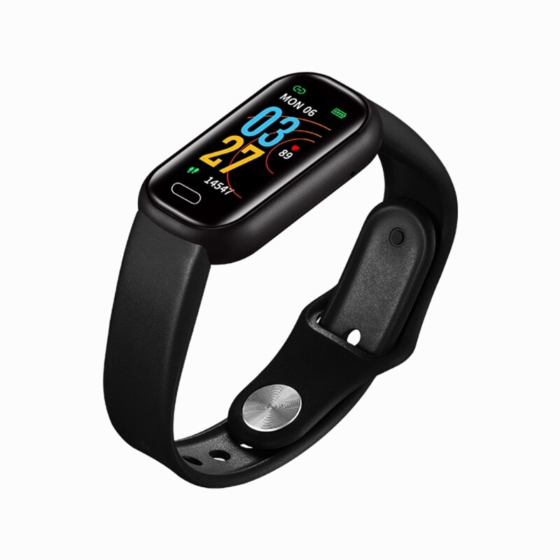 Die  y16- neuesten smarten sportuhren mit wettervorhersage, schlafüberwachung, temperaturüberwachung, fitness-tracker, blutdruckmessung und touchscreen.