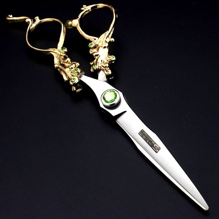 5.5/6/7 Inch Pet Scissors Dog Grooming Scissors for Groomer Japan Cutting Shears Sharp Edge Animals Haircut Logo Engraving: 6inch jlh-cut