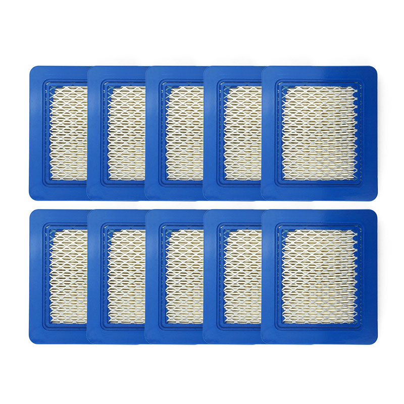 10 Pack 491588S Air Filter Replace for Briggs Stratton 491588 4915885 Flat Air Cleaner Cartridge Lawn Mower Filter