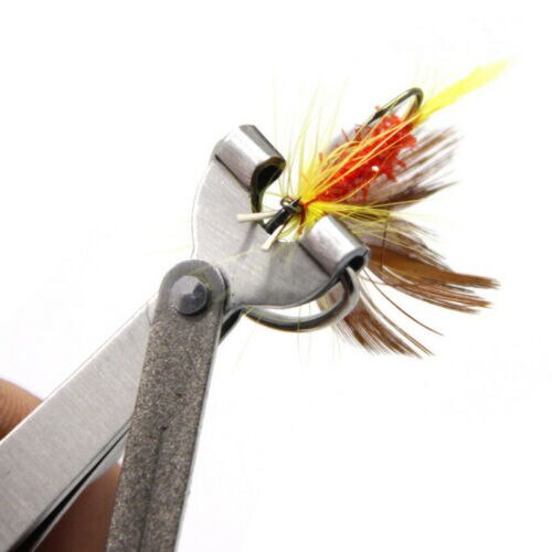 Quick Knot Tying Tool Fly Fishing Clippers Fast Hook Nail Knotter Line Cutter US