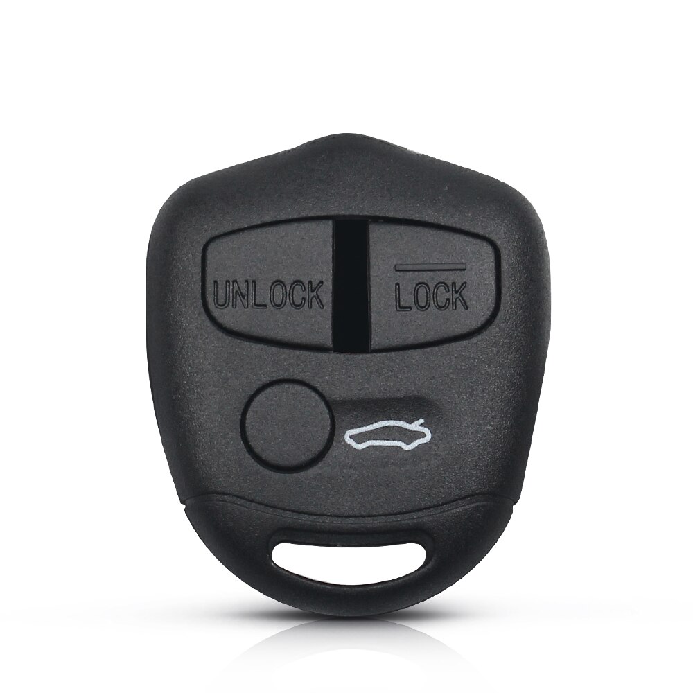 KEYYOU Without Blade Car Remote Key Shell Case For Mitsubishi Lancer EX Evolution Grandis Outlander 2/3 Button Key Replacement: 3 Buttons