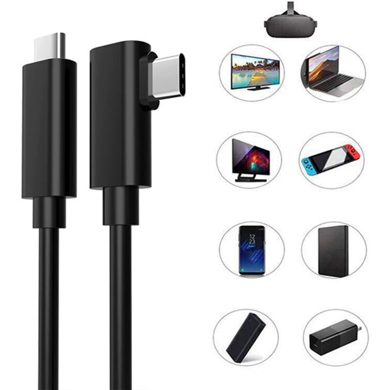 USB C Cable 13FT - Oculus Quest Link Compatible - USB 3.2 Type-C High-Speed Data & Charging Cable