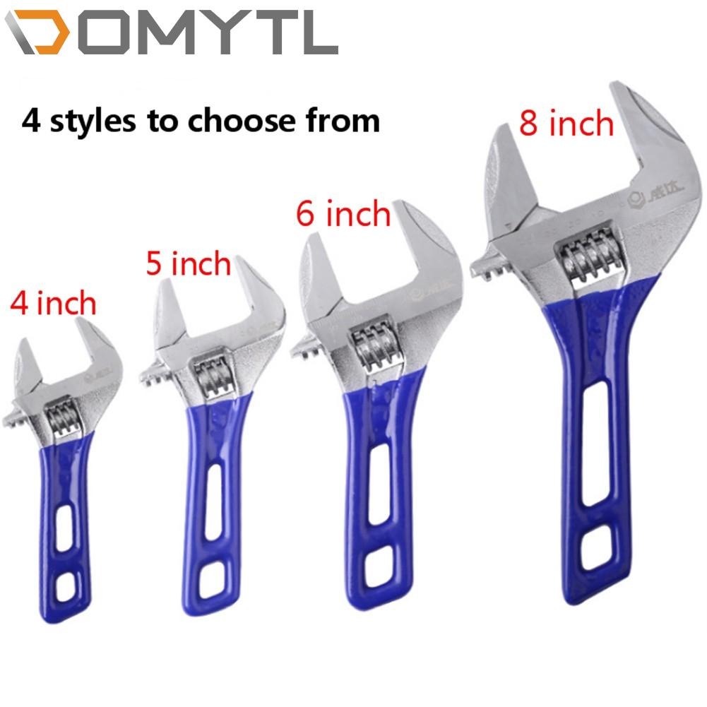 Adjustable Wrench Large Opening Mini Universal Sheet Hand Multi-Function Board Short Handle Small Movable Hand Tools