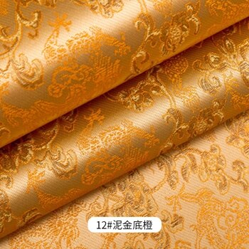 Chinese Stijl Satijn Jacquard Brokaat Stof Voor Naaien Sofa Cover En Diy Cheongsam En Traditionele Chinese Pak TJ0246: 12