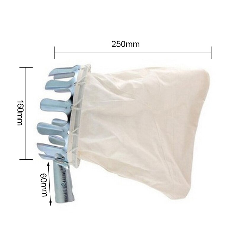 Garden tools Deep Basket Fruit Picker Head Convenient Fruit Picker Catcher Apple Peach Picking Farm Garden Picking Device: 16x25cm