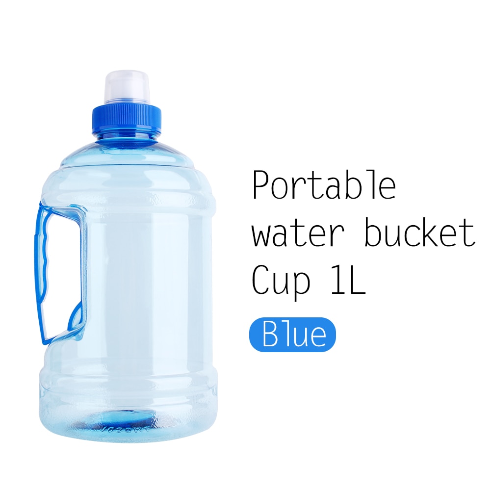 Nuovo 1L BPA libero bere Tappo della Bottiglia di Acqua Bollitore animale domestico sport picnic Blu Bottiglia di Acqua Portatile Carino Succo di Articoli E Attrezzature per Acqua, Caffè, Tè Bere tazza