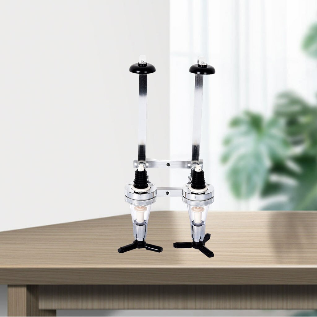 Portable Wine Dispenser Stand Wall Fixing Alcohol Cocktails Drinks Dispenser Bracket Holder Rack Station Drinkware Bar Set