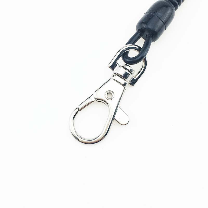 2 stk / parti fiskeri sikkerhedssnor bånd net frigørelse holder hurtig snor klip tang læbegreb anti-mistet fisk reb maks længde 145cm