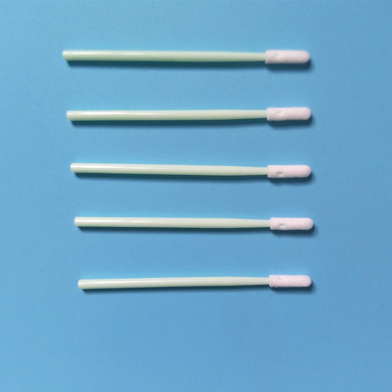 100 Stks/pak Kleine Ronde Kop Schuim Tip Wattenstaafje Stofvrij Spons Sticks