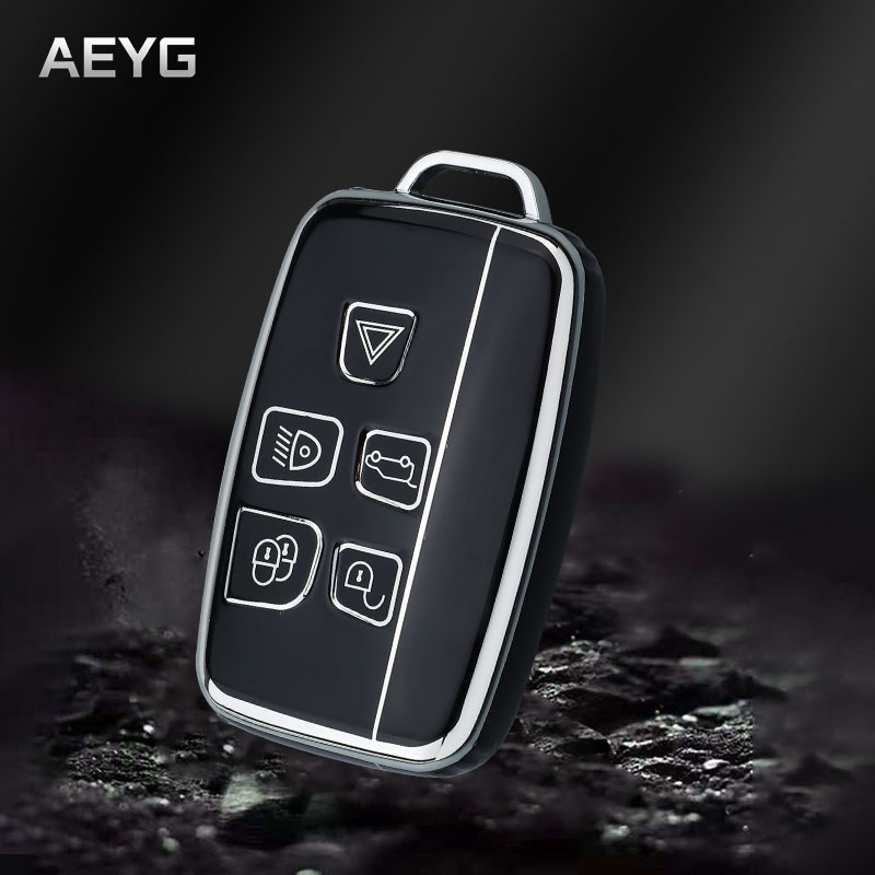 TPU Car Remote Key Case Cover Shell Fob For Land Rover Range Rover Sport Evoque Freelander2 For Jaguar XF XJ XJL XE C-X16 XKR XK