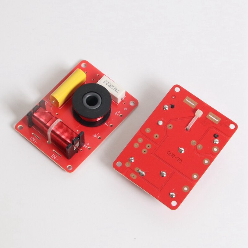 2x 2 wege-frequenzweiche (hoch-/tieftöner) für 6 130w zoll-lautsprecher ( 8 ohm)