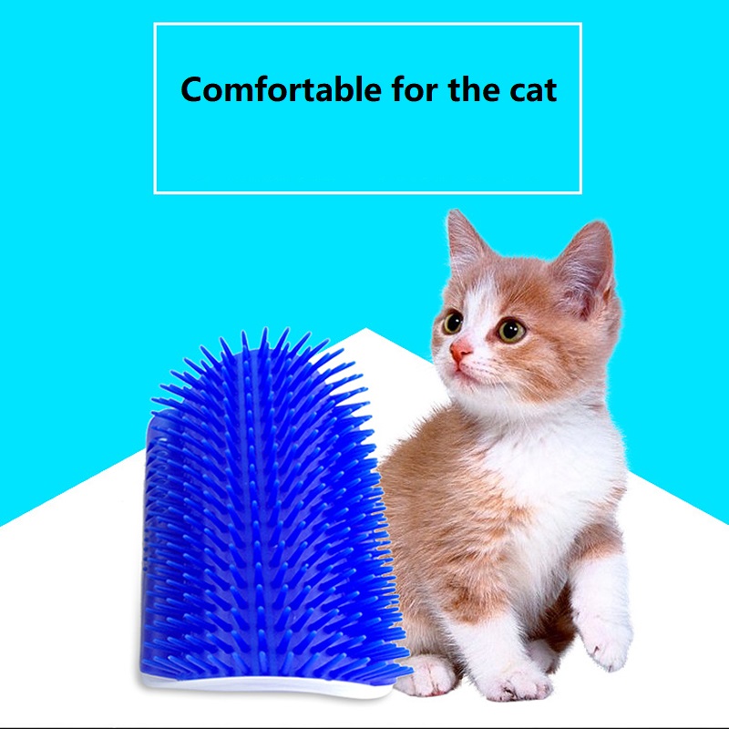 Katt mjuk borttagning kam katt självfrisör hundar katt massage borste ren kam för djur