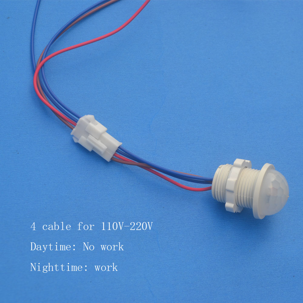 110V 220V 12V LED PIR Infrared Motion Sensor Detection Automatic Sensor Light Switch