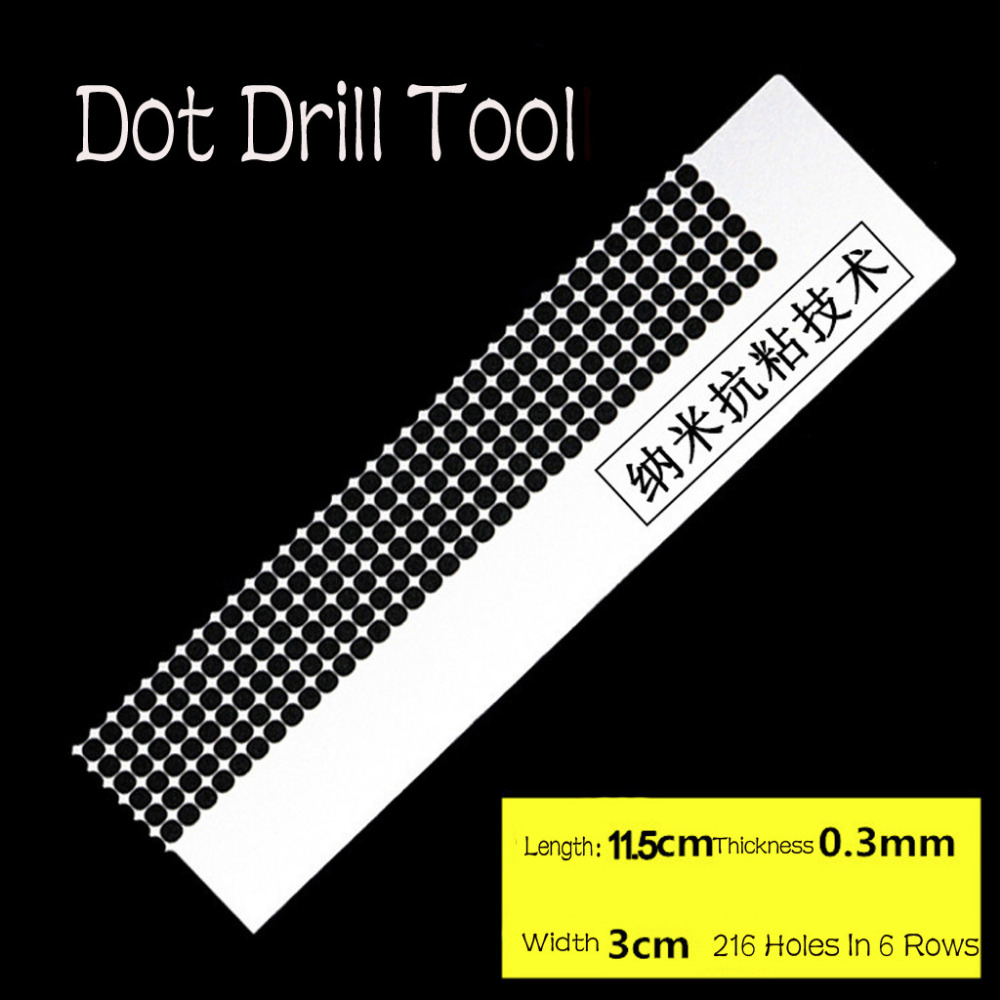 Herramienta de perforación de puntos regla de dibujo de diamante herramienta mágica de bordado de diamante regla de malla de coser hilo de coser herramienta de coser 20