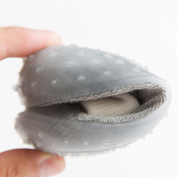 Chaussettes en caoutchouc antidérapantes pour enfants, chaussettes souples pour -né, filles et garçons,