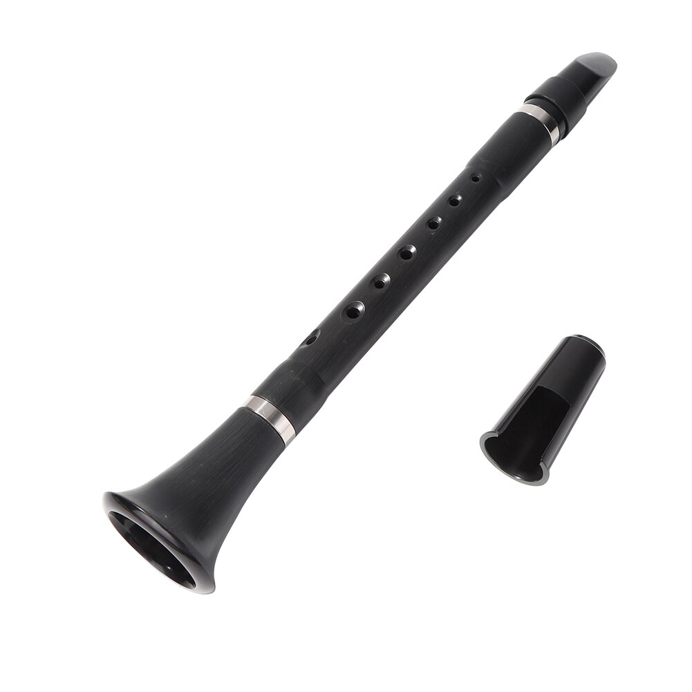 Mini Bb B Flat Clarinet Clarionet Woodwind Instrument for Beginners Practice Musical Instrument for Tyro Music Lover