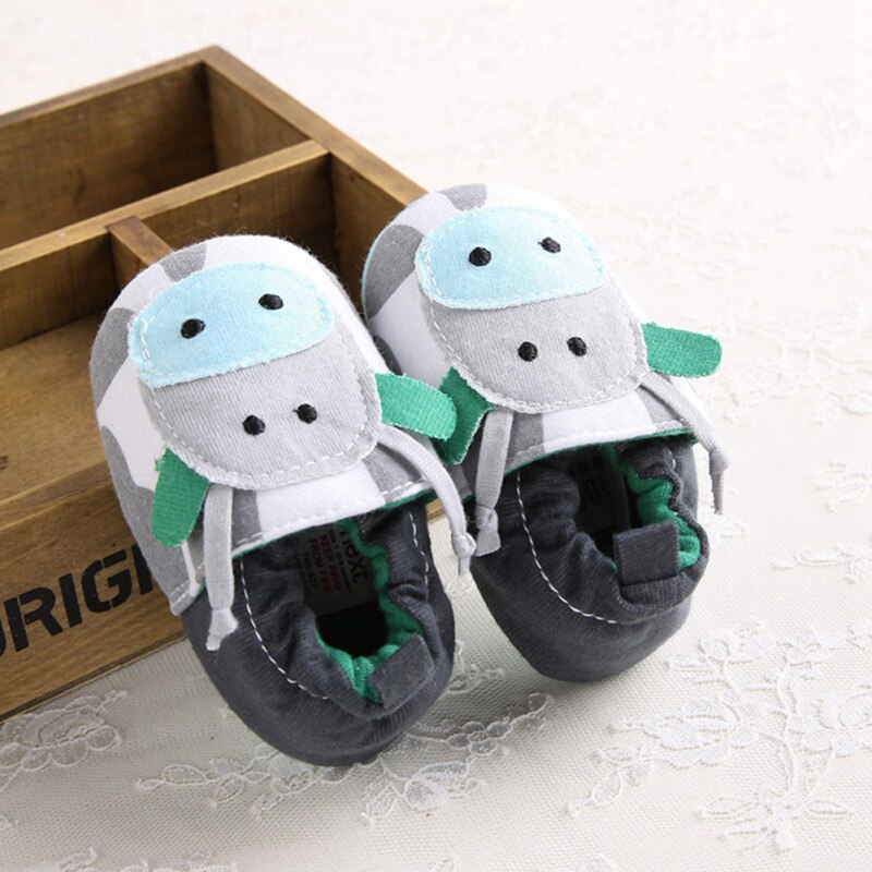 Zapatos de algodón para bebé recién nacido, zapatos de primavera bonitos de animales para bebés y niñas, zapatos clásicos de suela blanda para bebés, primeros caminantes