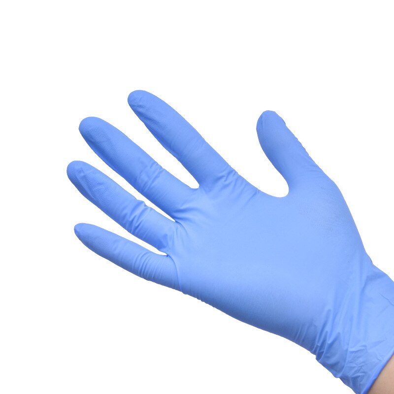 Fødevaregodkendt bagning køkkengummi engangshandsker skridsikre anti-syre alkali lab industrielle fødevare latex tynde handsker 100 stk.